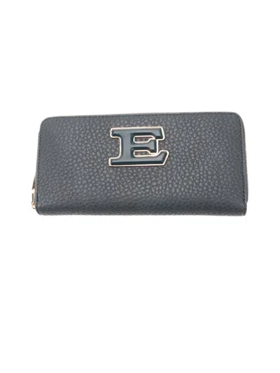 Ermanno Scervino Zipped Continental Wallet In Gray