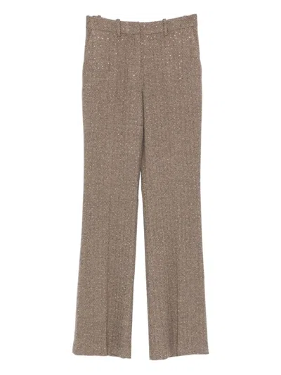 ERMANNO ERMANNO SEQUINED TROUSERS