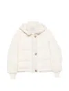 Ermanno Short Down Jacker In White