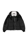 Ermanno Short Down Jacket In Black