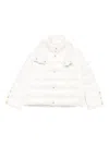Ermanno Short Down Jacket In White