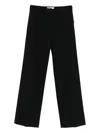 Ermanno Viscose Pants In Black