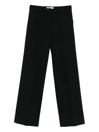 Ermanno Viscose Pants In Black