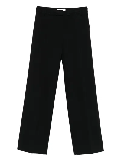 Ermanno Viscose Pants In Black