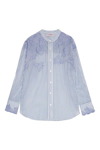 Ermanno White In Blue