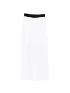 Ermanno White Viscose Pants In White