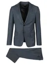 Ermenegildo Zegna Air Force Blue Wool Dress Dresses Blue In Blue