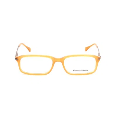 Ermenegildo Zegna Bicolor Acetate Glasses Men's (frames) In Yellow