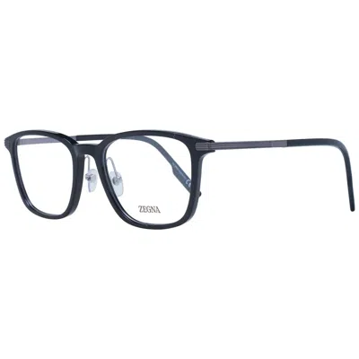 ERMENEGILDO ZEGNA ERMENEGILDO ZEGNA BLACK MEN GLASSES MEN'S FRAME