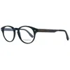 Ermenegildo Zegna Brown Men Optical Frames In Blue
