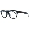 Ermenegildo Zegna Black Plastic Glasses Men's (frames) In Black