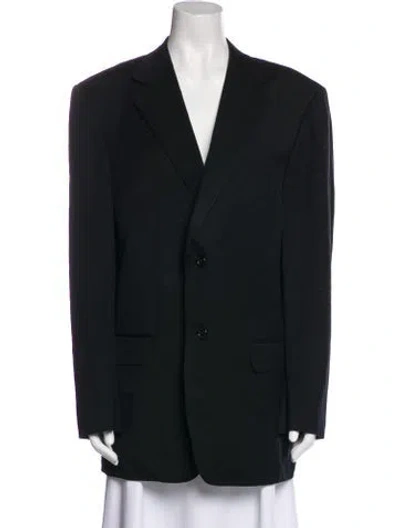 Pre-owned Ermenegildo Zegna Blazer In Black