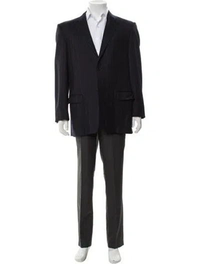 Pre-owned Ermenegildo Zegna Blazer In Blue