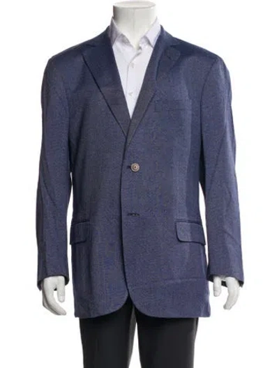 Pre-owned Ermenegildo Zegna Blazer In Blue
