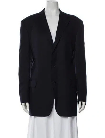 Pre-owned Ermenegildo Zegna Blazer In Blue