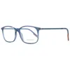 Ermenegildo Zegna Blue Men Optical Frames