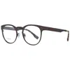 Ermenegildo Zegna Bronze Titanium Glasses Men's (frames) In Brown