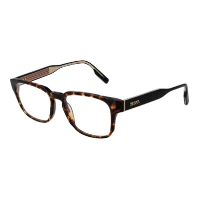 ERMENEGILDO ZEGNA ERMENEGILDO ZEGNA BROWN MEN GLASSES MEN'S FRAME