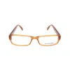 Ermenegildo Zegna Brown Plastic Frames