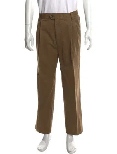 Pre-owned Ermenegildo Zegna Chinos In Brown