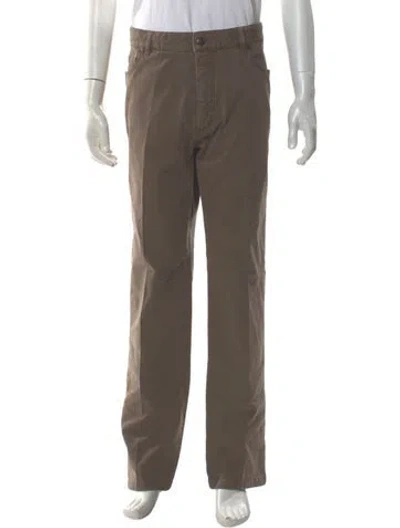Pre-owned Ermenegildo Zegna Chinos In Neutral