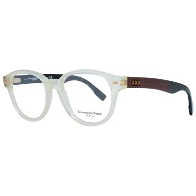 Ermenegildo Zegna Clear Men Optical Men's Frames In Multi