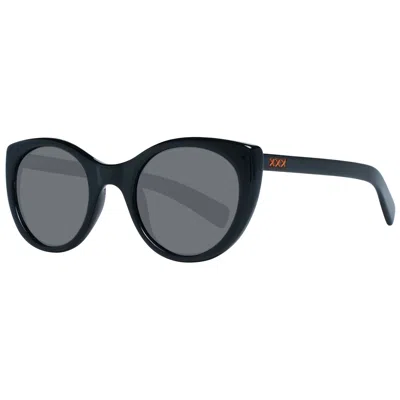 Ermenegildo Zegna Couture Sunglasses Mod. Zc0009 01a50 - Zeiss Polarized Lens In Black