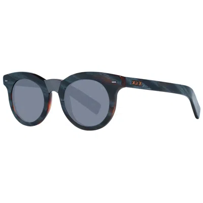 Ermenegildo Zegna Couture Sunglasses Mod. Zc0010 64a47 - Zeiss Polarized Lens In Multi