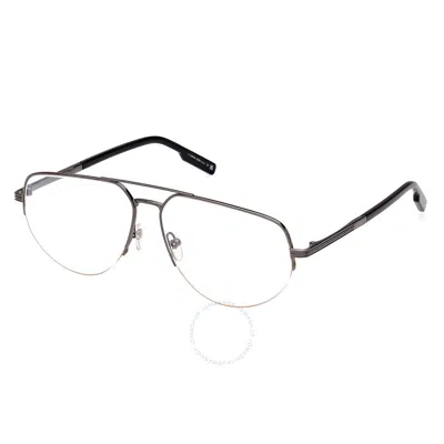 Ermenegildo Zegna Demo Pilot Men's Eyeglasses Ez5266 008 59 In Black