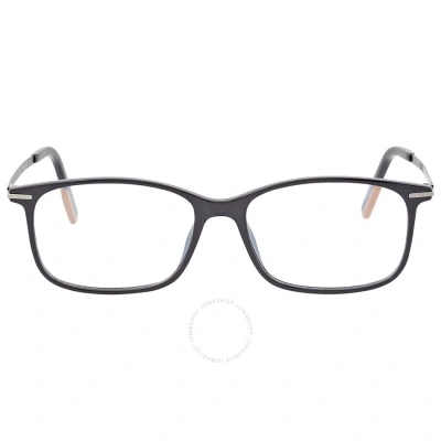 Ermenegildo Zegna Demo Square Men's Eyeglasses Ez5172 001 56 In Black