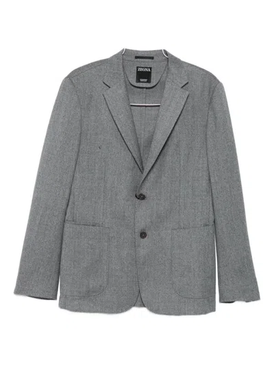 Ermenegildo Zegna Dresses Grey In Gray