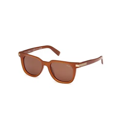 Ermenegildo Zegna Ez0248 45e In Brown