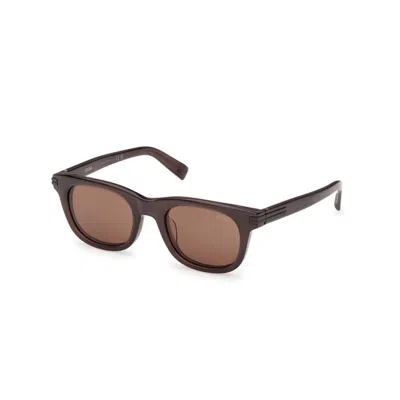 Ermenegildo Zegna Ez0281 48e In Brown