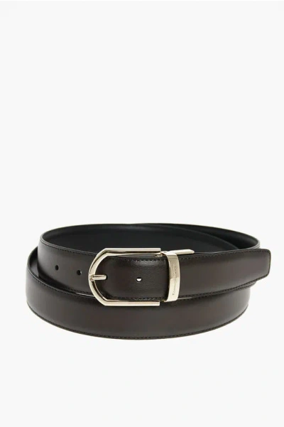 Ermenegildo Zegna Ez Tailoring 30mm Leather Belt In Brown