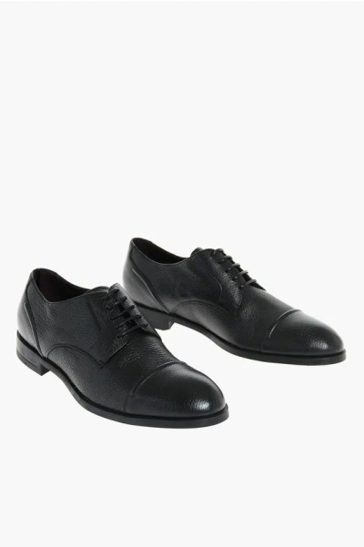 Ermenegildo Zegna Ez Tailoring Textured Leather Derby