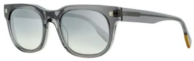 Pre-owned Ermenegildo Zegna Ez0101 Sunglasses - Grey Frame, Smoke Mirror Lenses, 53 Mm Len In Multicolor