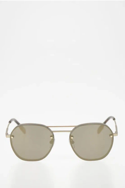 Ermenegildo Zegna Full Rim Universal Fit Sunglasses In Gray