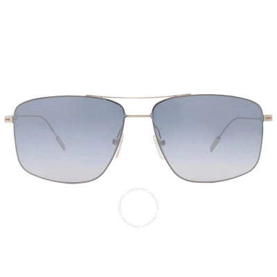 Ermenegildo Zegna Gradient Blue Navigator Men's Sunglasses Ez0188-d 16w 60