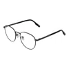 Ermenegildo Zegna Gray Men Glasses Men's Frame In Gray
