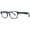 Ermenegildo Zegna Gray Plastic Glasses Men's (frames) In Gray