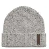 Ermenegildo Zegna Grey Oasi Cashmere Beanie In Grey