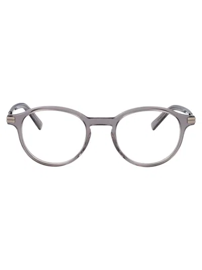 Ermenegildo Zegna Grigio/altro Acetate Glasses In Gray