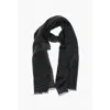Ermenegildo Zegna Houndstooth Scarf With Fringes