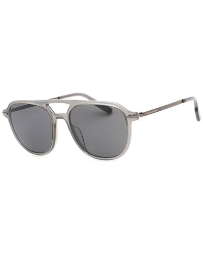 Ermenegildo Zegna Men's Ez0191 55mm Sunglasses In Grey