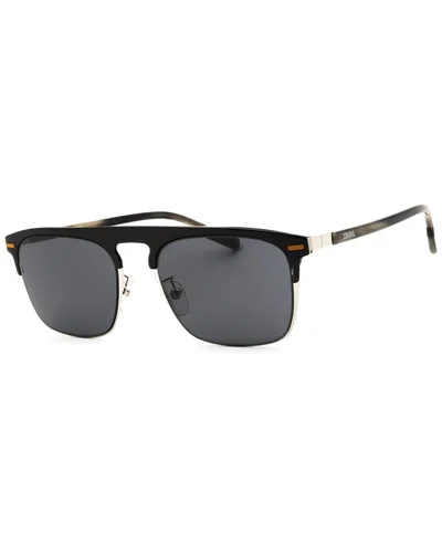 Ermenegildo Zegna Men's Ez0216-h 56mm Sunglasses In Gray