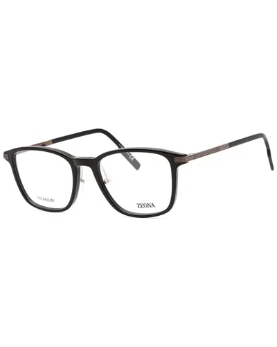 Ermenegildo Zegna Men's Ez5251-h 53mm Optical Frames In Black