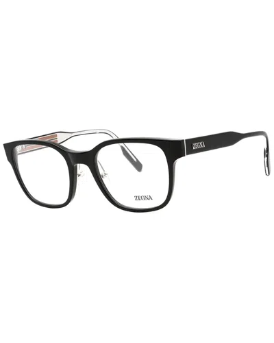Ermenegildo Zegna Men's Ez5253 53mm Optical Frames In Black