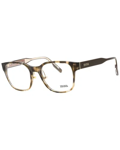 Ermenegildo Zegna Men's Ez5253 53mm Optical Frames In Black