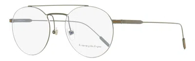 Ermenegildo Zegna Men's Leggerissimo Eyeglasses Ez5218 008 Gunmetal 51mm In Multi