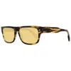 Ermenegildo Zegna Brown Men Sunglasses In Brown
